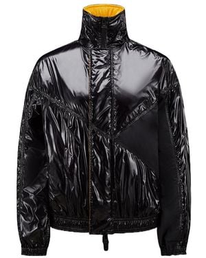 Moncler X Alicia Keys Logo Patch Padded Jacket - Black