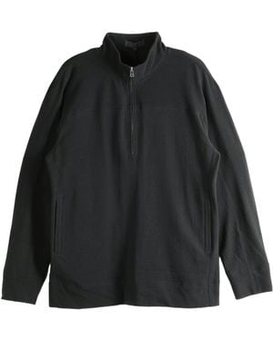 Omar Afridi Quarter-Zip Sweatshirt - Black