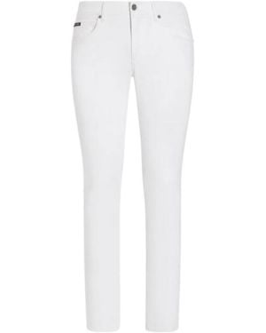 Dolce & Gabbana Stretch Jeans - White