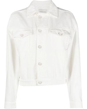 Loulou de Saison Long Sleeve Casual Jacket - White
