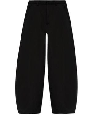 DSquared² Icon Logo Wide Leg Trousers - Black