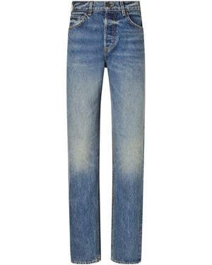 Nili Lotan Briana Straight-Leg Jeans - Blue