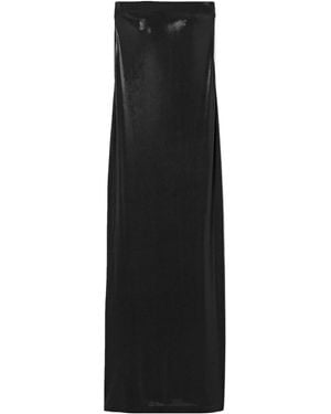 Norma Kamali Strapless Maxi Dress - Black