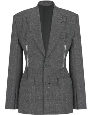 Dior Homme Single-Breasted Jacket - Gray