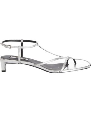 Jil Sander High Sandals - White