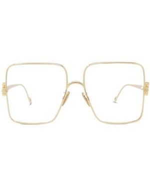 Loewe Butterfly-Frame Glasses - White