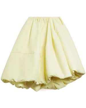 Sportmax Asymmetric Gathered Skirt - Multicolour