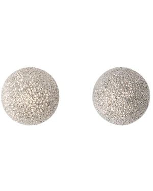 Brunello Cucinelli Shimmer Earrings - White