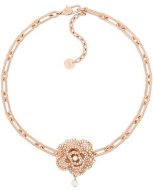 Dior Lumière De Rose Necklace - White