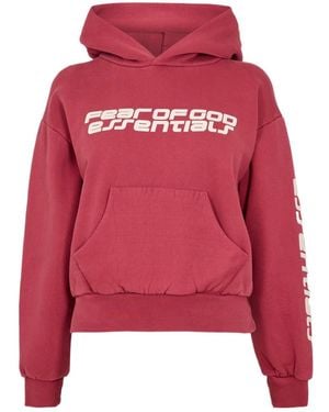 Fear Of God Hoodie - Red