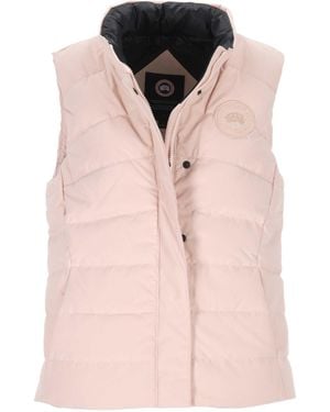 Canada Goose Tonal Label Freestyle Vest - Pink