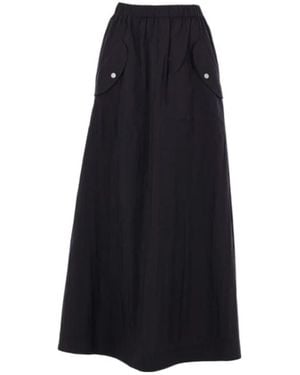 Co. Elastic Waist Skirt - Black