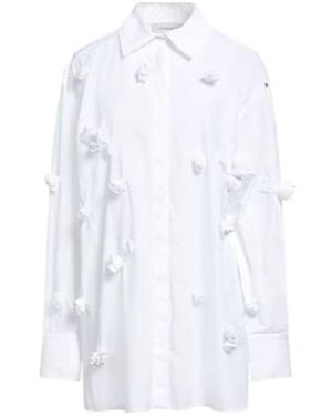 Sportmax Solid Long Shirt - White