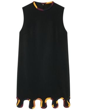 PUCCI Cady Dress With Printed Details - Black