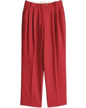 Tommy Hilfiger X Srg Ww0Ww45565 Rosso Cotone - Red