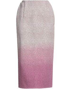 Maison Margiela Woven Pencil Skirt - Purple