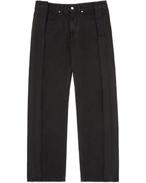 MM6 by Maison Margiela Split-Leg Jeans - Black