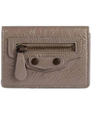 Balenciaga Le City Mini Wallet - Brown