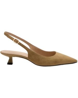 Stuart Weitzman Stuart Sculpt Slingback 35 - Brown