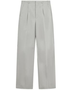 MM6 by Maison Margiela Wide-Leg Trousers - Grey
