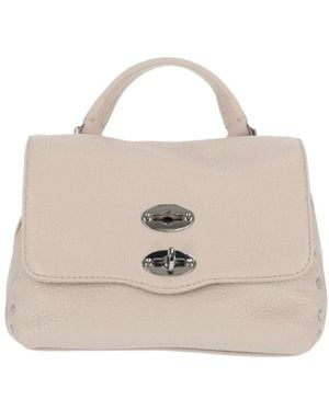 Zanellato Stud-Detailed Twist-Lock Baby Tote Bag - Natural