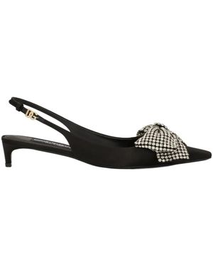 Dolce & Gabbana Dolce & Gabbana Slingback Shoes - Black