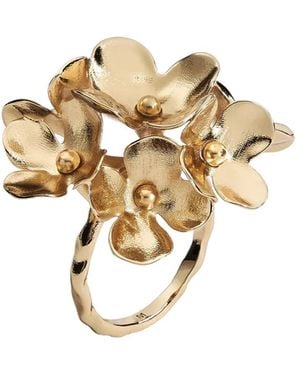 Dior Iviera Hortensia Ring - Metallic