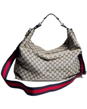 Gucci Brera Large Crossbody Bag - Gray
