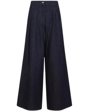 Dries Van Noten Belt Loop Track Pants - Blue