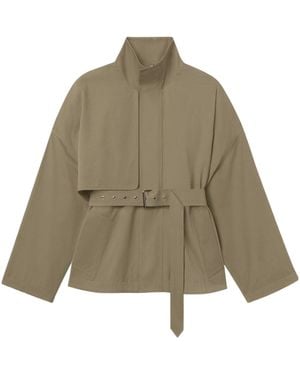 FRAME Long-Sleeved Casual Jacket - Natural
