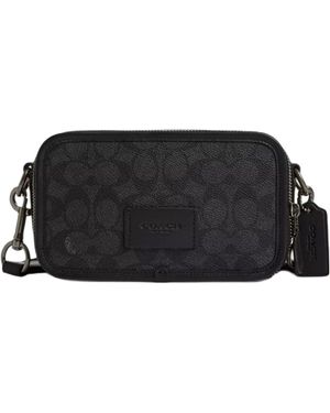 COACH Zippered Crossbody Bag - Black
