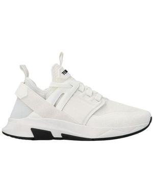 Tom Ford Low-Top Lace-Up Trainers - White