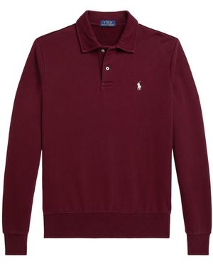 Polo Ralph Lauren Long-Sleeve Polo Shirt - Red