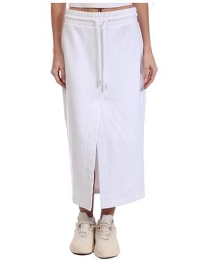 Off-White c/o Virgil Abloh Diagonal Pocket Sweat Skirt - White