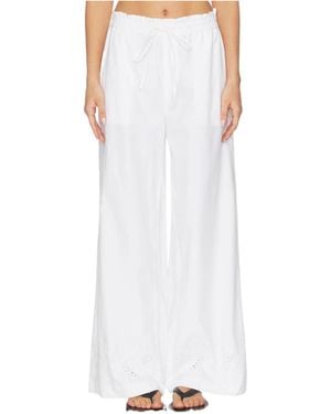 Rag & Bone Drawstring Casual Trousers - White