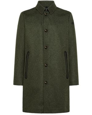 Rrd Loden Wool Coat - Green
