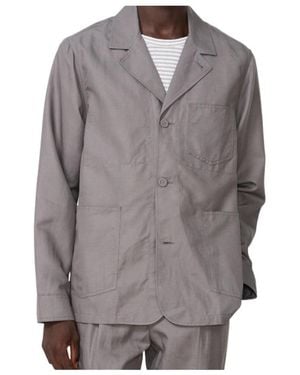 Officine Generale Sycamore Overshirt - Grey