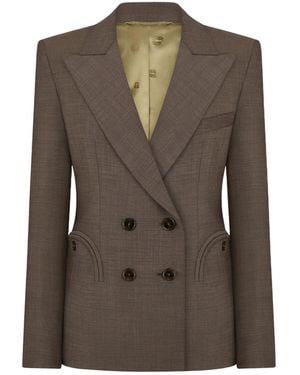 Blazé Milano Blazé Milano Aile Charmer Double-Breasted Blazer - Green