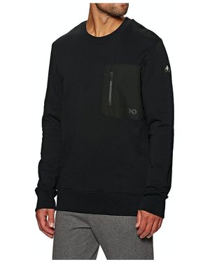 Moose Knuckles Logo Details Sweater - Black