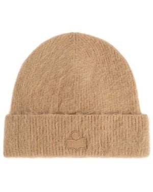 Isabel Marant Ribbed Hat - Natural