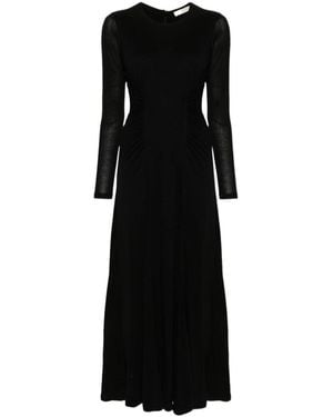 Ulla Johnson Long-Sleeved Dress - Black