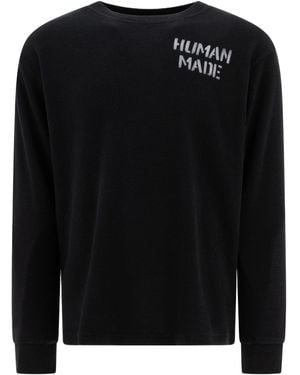 Human Made Long-Sleeved T-Shirt - Black