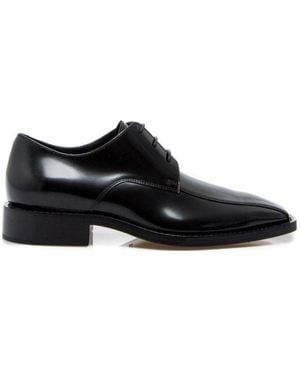 Balenciaga Lace Up Business Dress Shoes - Black