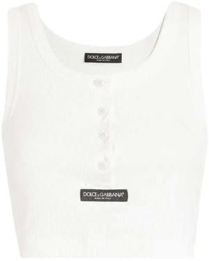 Dolce & Gabbana Sleeveless and tank tops for Women | Online Sale