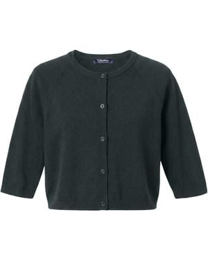 Max Mara Crew Neck Short-Sleeved Knit Sweater - Blue
