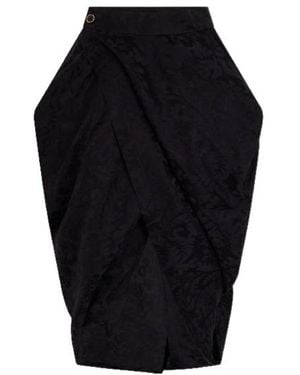 Uma Wang Wrap Skirt - Black