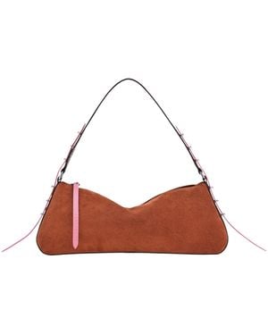 Longchamp Re-Play S Shoulder Bag - Brown
