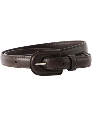 The Row Pin Buckle Belt - White