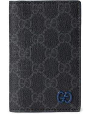 Gucci Interior Gg Long Card Case - Black