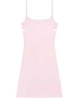Courreges Cut-Out Mini Dress - Pink